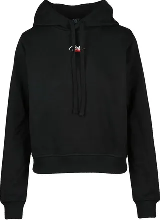Diesel Hoodies & sweatvesten, Dames, Zwart, XS, Katoen, Hoodie