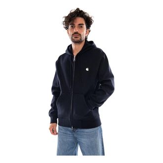 Carhartt Work in Progress Chaqueta Mack con Capucha - Sweatshirts & Hoodies - Hombre - Azul - XL