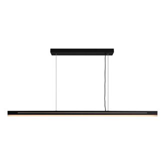 Nordlux Modern Indoor Pendant Light Black Aluminium Sensor Intergrated LED Solar 3-Level Dimming - Mains Powered, IP20