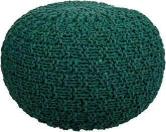 Wanderlust Deco Puff De Algod&oacute;n Trenzado 45x45x30