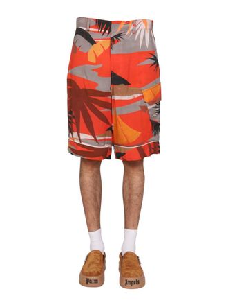 Palm Angels Cargo Bermuda Shorts
