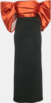 Isabel Marant Etoile Black Side Stripe Leather Mini Skirt