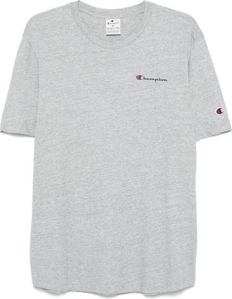Champion mélange-effect T-shirt - men - Cotton/Polyester - M - Grey