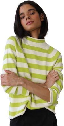 Callahan The Mock Neck Long-Sleeve Top - Womens in Sour Melon at Nordstrom, Size X-Small