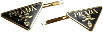 Prada Pre-owned Fermaglio per capelli - - Pre-owned - Donna - Nero - ONE SIZE