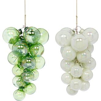 Mark Roberts Pearl Grape Cluster Ornament, Set of 6 in Light Green at Nordstrom