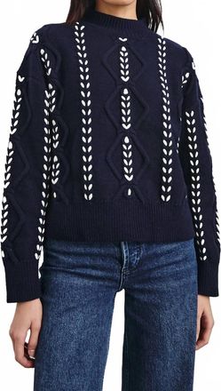 Rails Tori Knit Sweater In Midnight