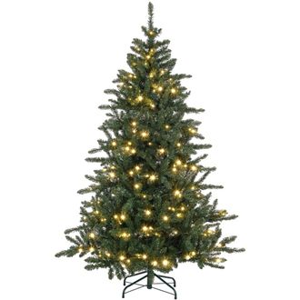 HOMCOM &Aacute;rbol de navidad 117x117x180 cm verde