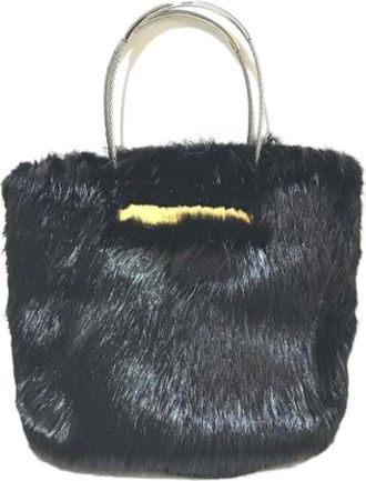 Balenciaga Pre-owned Handbags, female, Black, Size: ONE SIZE Pre-owned Vintage Handbag