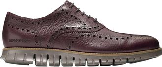 Cole Haan Mens Zerogrand Wingtip Oxford Shoes In Redwood