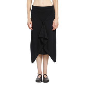 Christophe Lemaire Buttoned Skirt