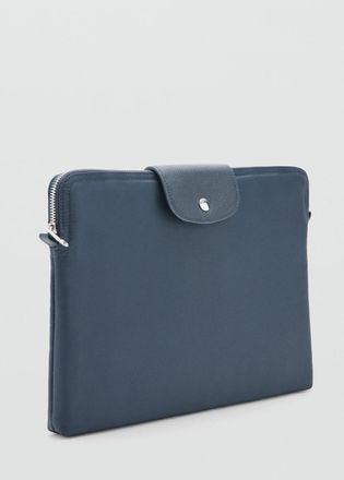 Mango Custodia cellulare nylon navy - Donna - Taglia unica - MANGO