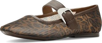 Naturalizer Cosmic Womens Flat Shoes Leopard Mesh : 10.5 M (B), Leather/Suede/Synthetic