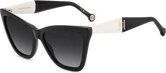 Carolina Herrera HER 0374/S 80S/9O Womens Sunglasses Black Size 59