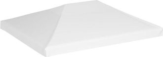vidaXL Toldo De Cenador 270 G/m&sup2; 4x3 M Blanco Vidaxl Blanco