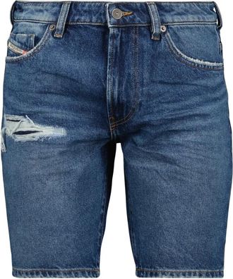 Diesel Blauwe Denim Shorts - Heren - Denim shorts - Blauw - W31 - Denim - Korte Broeken