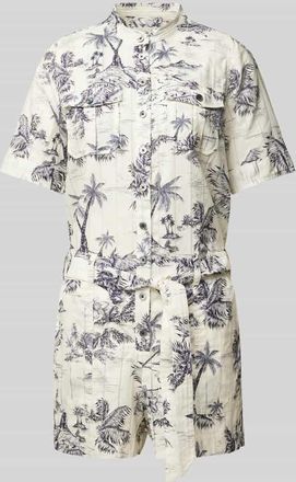 Zadig&Voltaire Jumpsuit mit Stehkragen in Beige, Gr&ouml;&szlig;e XS