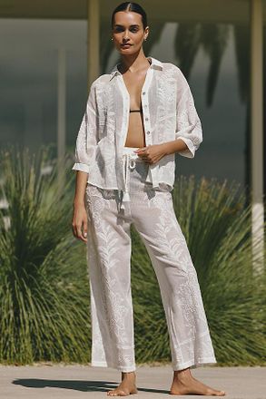 Farm Rio Nina Buttondown Blouse