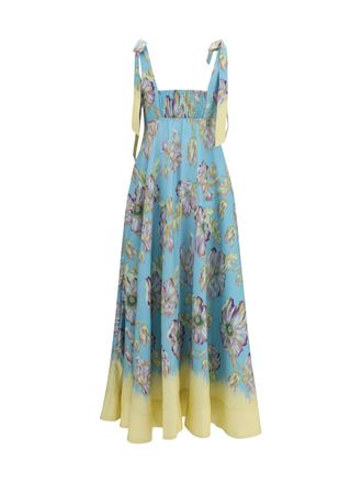 Alemais Womens Jerry Ballet Dress Linen