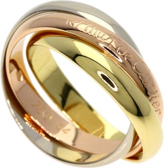 Cartier Yellow Gold (18K) Pink Gold (18K) White Gold (18K) Band Ring (Pre-Owned)