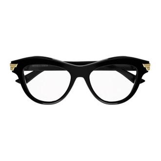 Bottega Veneta BV1105O001 Gold-Accent Frame Eyeglasses - Black