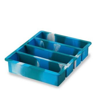 Host Water Bottle Ice Cube Tray in Blue Marble at Nordstrom