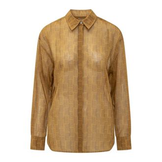 Ferragamo Donna, Camicette, Giallo, M, new