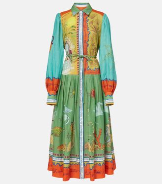 オールインワン・サロペット Alemais Floral Print Rafaela Maxi Dress RAFAELA MIDI DRESS – ALEMAIS