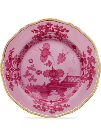Ginori 1735 Oriente Italiano porcelain dinner plate - unisex - Porcelain - One Size - Pink