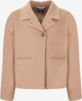 Fedeli Kurze Blazerjacke aus gef&uuml;ttertem Jersey