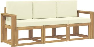vidaXL Conjunto De Sof&aacute;s De Exterior 3 Uds. Vidaxl