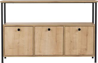 Hanah Home Credenza In Legno solace - 120 X 30 X 77 Cm - Beige