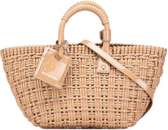 Balenciaga Pre-owned Balenciaga Faux Leather Bistro Panier XS Unisex 871342