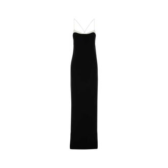 Tom Ford Stretch Silk Camisole Evening Dress - female - Tom Ford - Gowns - Black - XS - Dresses