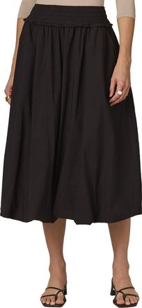 Wit & Wisdom Wit & Wisdom Smocked Waist Bubble Hem Mini Skirt