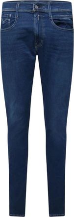 Replay Anbass Slim-fit herenjeans (Blauw)