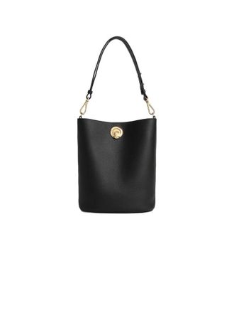 Coccinelle Embracing Tas Zwart/Cognac