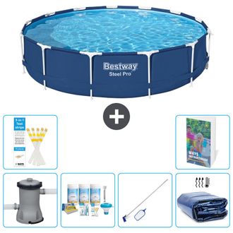 Bestway Piscina Bestway Steel Pro Redonda - 396x84 Cm - 7-piezas S267