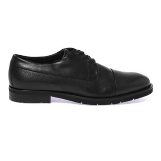 Baldinini Scarpa stringata in pelle martellata nera - - Shoes - Uomo - Nero - 39 1/2 EU