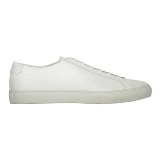 Moorer Schoenen, Heren, Wit, 45 EU, Leer, Minimalistische Sneakers