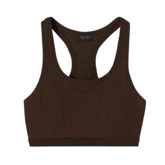 Gucci Dames, Tops, Bruin, Maat: S Jersey