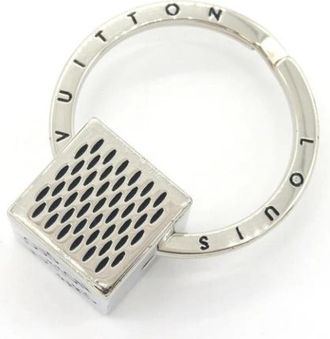 Louis Vuitton Pre-owned Canvas Keyring - Heren - Vintage Accessoires - Grijs - ONE Size - Vintage
