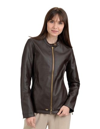 Nine West Womens Racer Jacket