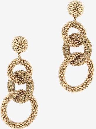 Deepa Gurnani Ohrringe aus Glasperlen Sienna