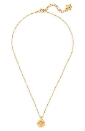 Versace Mens Medusa 95 Pendant Necklace in Versace Gold at Nordstrom