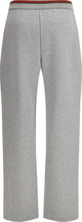 Gucci Womens Gray Cotton Casual Pants