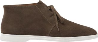 Scarosso Davide Diep Taupe Su&egrave;de - Heren - Veterlaarzen - Bruin - 46 EU - Su&egrave;de - Schoenen