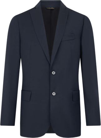Brooks Brothers wool blend blazer - Blue