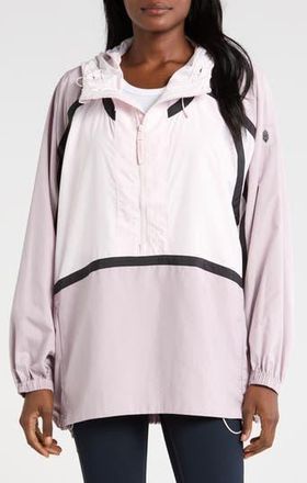 Free People FP Movement Care Like the Wind Anorak in Rose Wash Combo at Nordstrom Rack, Size Medium