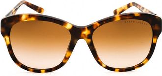Ralph Lauren RL8190Q605613 Tortoiseshell Square Sunglasses - Brown